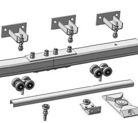 Комплектующие для подвесных откатных ворот