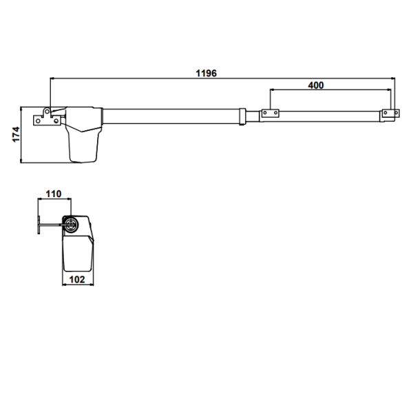 Комплект приводов ATW-400KIT — изображение 2